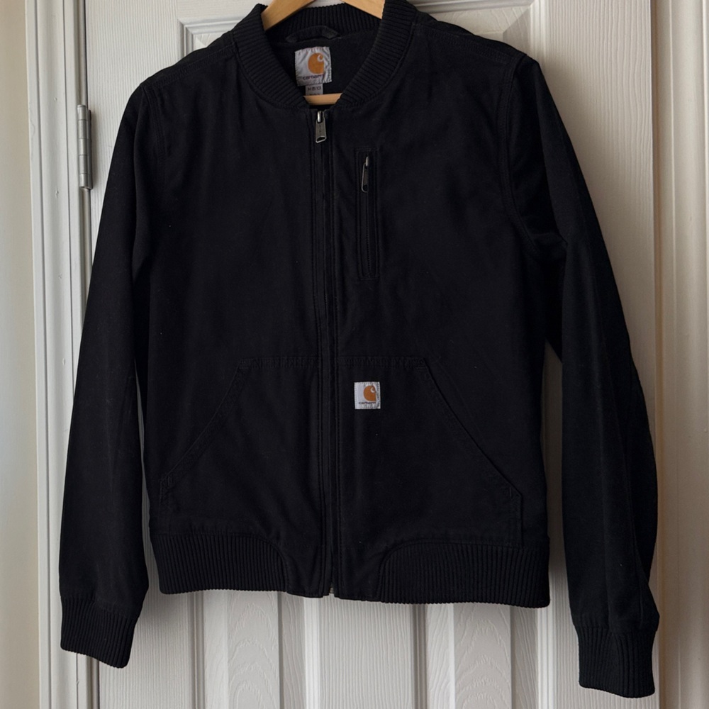Carhartt Midnight Black Bomber Jacket